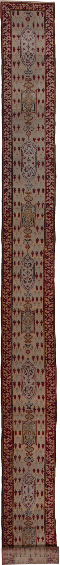 Vintage Oushak Area Rug (1' x 18')